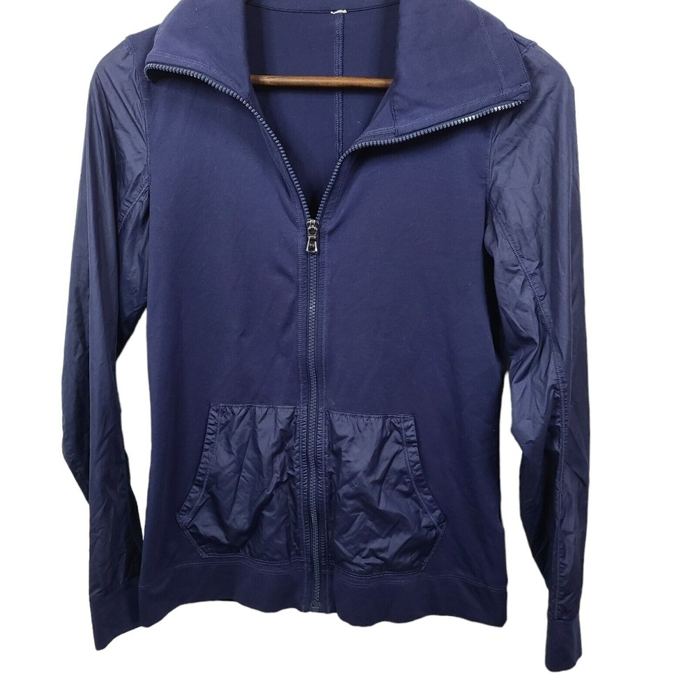 Under Armour Blue Full Zip Athletic Jacket